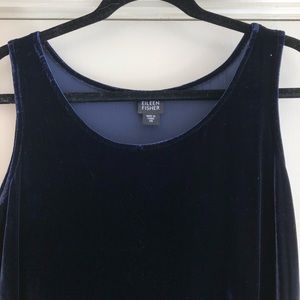 Eileen Fisher velvet dress